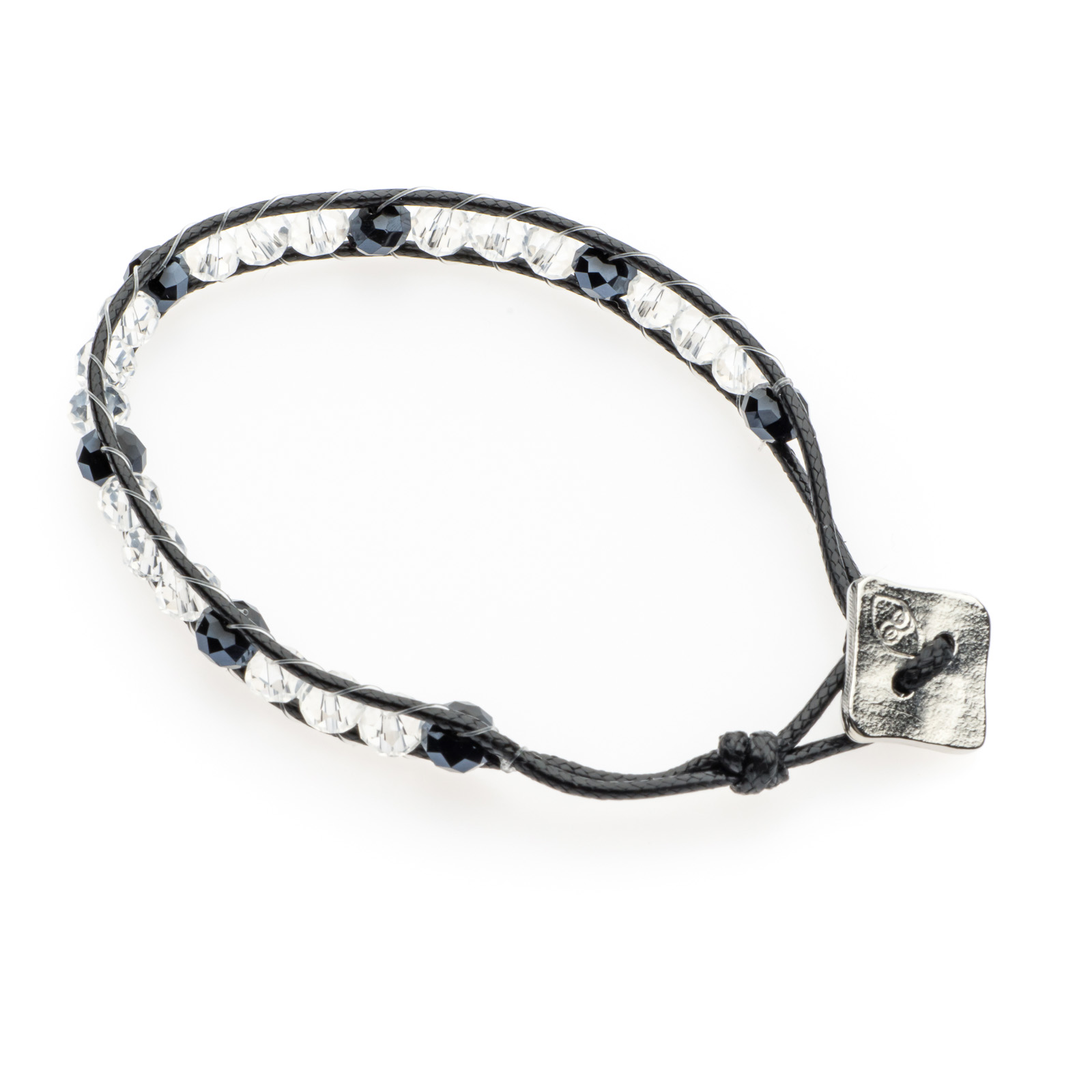 Philip Jones Bracciale Con Pietra Portafortuna Agosto (Peridoto) – Zirconi, Regolabile, In Sacchetto Regalo
