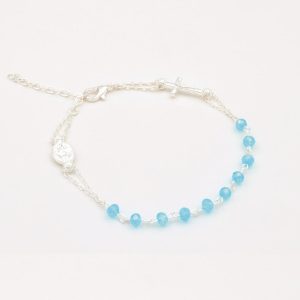 Bracciale sacri - celeste