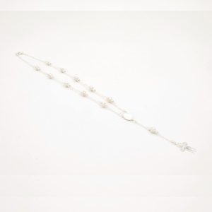 Collana fashion sacri - bianco