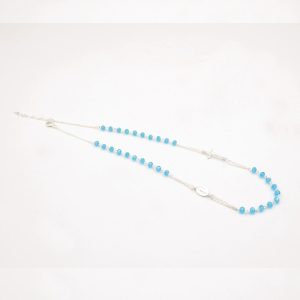 Collana fashion sacri - celeste