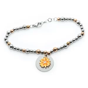 EDEN OF FLOWERS – BRACCIALE - GIALLO – BIANCO
