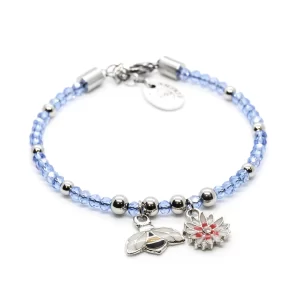 BEST FRIENDS - BRACCIALE - APE E FIORE