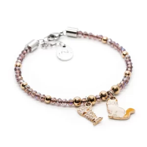 BEST FRIENDS - BRACCIALE - GATTO E LISCA