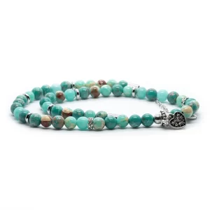 SPARKLY STONE – COLLANA - Multicolor Azzurro