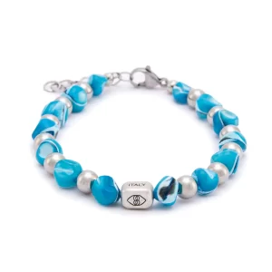 MADREPERLA - BRACCIALE - MADREPERLA AZZURRA